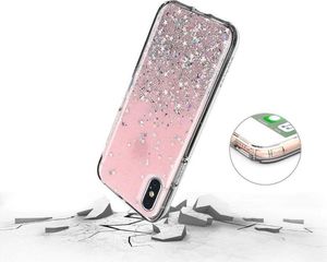 Wozinsky Wozinsky Star Glitter błyszczące etui pokrowiec z brokatem Samsung Galaxy M51 czarny 4