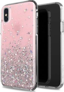 Wozinsky Wozinsky Star Glitter błyszczące etui pokrowiec z brokatem Samsung Galaxy S20 FE 5G różowy 2