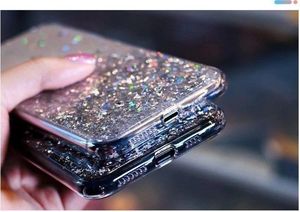 Wozinsky Wozinsky Star Glitter błyszczące etui pokrowiec z brokatem Samsung Galaxy A42 5G przezroczysty 14