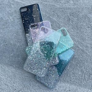 Wozinsky Wozinsky Star Glitter błyszczące etui pokrowiec z brokatem Samsung Galaxy S21 5G czarny 2