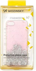 Wozinsky Wozinsky Star Glitter błyszczące etui pokrowiec z brokatem Samsung Galaxy S21 5G czarny 8