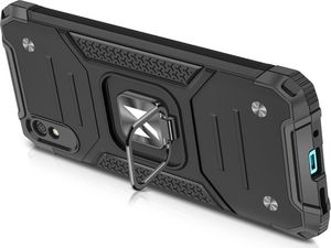 Wozinsky Wozinsky Ring Armor pancerne hybrydowe etui pokrowiec + magnetyczny uchwyt Xiaomi Redmi 9A różowy 4