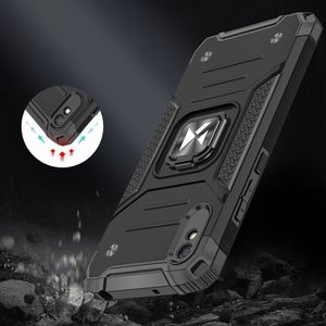 Wozinsky Wozinsky Ring Armor pancerne hybrydowe etui pokrowiec + magnetyczny uchwyt Xiaomi Redmi 9A różowy 7
