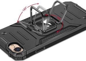 Wozinsky Wozinsky Ring Armor pancerne hybrydowe etui pokrowiec + magnetyczny uchwyt iPhone SE 2020 / iPhone 8 / iPhone 7 niebieski 5