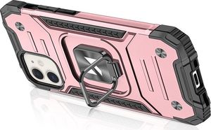 Wozinsky Wozinsky Ring Armor pancerne hybrydowe etui pokrowiec + magnetyczny uchwyt iPhone 12 mini różowy 3