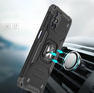 Wozinsky Wozinsky Ring Armor pancerne hybrydowe etui pokrowiec + magnetyczny uchwyt Samsung Galaxy M51 niebieski 6