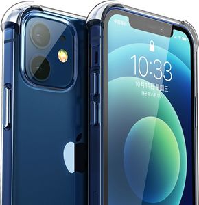 Ugreen Ugreen Protective Silicone Case gumowe elastyczne silikonowe etui pokrowiec iPhone 12 mini przezroczysty 8