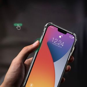 Ugreen Ugreen Protective Silicone Case gumowe elastyczne silikonowe etui pokrowiec iPhone 12 Pro Max przezroczysty 4