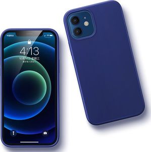 Ugreen Ugreen Protective Silicone Case gumowe elastyczne silikonowe etui pokrowiec iPhone 12 mini granatowy 2