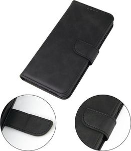 Hurtel Magnet Case elegancki futerał etui pokrowiec z klapką i funkcją podstawki Huawei P30 Pro czarny 5