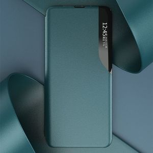 Hurtel Eco Leather View Case elegancki futerał etui z klapką i funkcją podstawki Samsung Galaxy M51 pomarańczowy 7