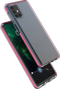 Hurtel Spring Case pokrowiec żelowe etui z kolorową ramką do Samsung Galaxy M51 miętowy 2