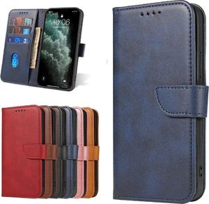 Hurtel Magnet Case elegancki futerał etui pokrowiec z klapką i funkcją podstawki Xiaomi Redmi Note 9 Pro / Redmi Note 9S niebieski 9