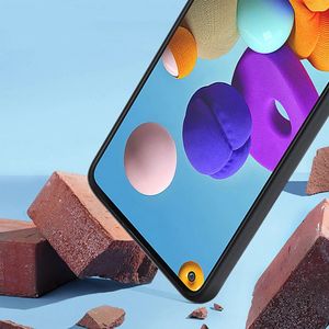 Hurtel Silicone Case elastyczne silikonowe etui pokrowiec Samsung Galaxy A21S niebieski 18