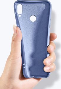 Hurtel Silicone Case elastyczne silikonowe etui pokrowiec Samsung Galaxy A21S niebieski 9