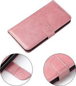 Hurtel Magnet Case elegancki futerał etui pokrowiec z klapką i funkcją podstawki iPhone 11 Pro różowy 3