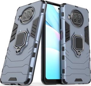 Hurtel Ring Armor pancerne hybrydowe etui pokrowiec + magnetyczny uchwyt Xiaomi Mi 10T Lite niebieski 2