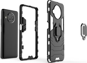 Hurtel Ring Armor pancerne hybrydowe etui pokrowiec + magnetyczny uchwyt Xiaomi Mi 10T Lite niebieski 3