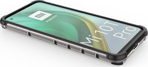 Hurtel Honeycomb etui pancerny pokrowiec z żelową ramką Xiaomi Mi 10 Pro / Xiaomi Mi 10 zielony 11