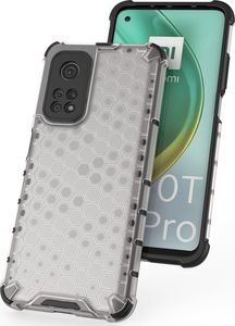 Hurtel Honeycomb etui pancerny pokrowiec z żelową ramką Xiaomi Mi 10 Pro / Xiaomi Mi 10 zielony 7
