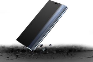 Hurtel New Sleep Case pokrowiec etui z klapką z funkcją podstawki Samsung Galaxy M31s czarny 7