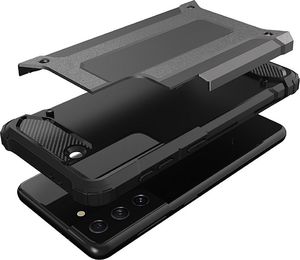 Hurtel Hybrid Armor pancerne hybrydowe etui pokrowiec Samsung Galaxy S21 5G niebieski 2