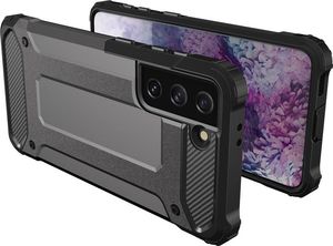 Hurtel Hybrid Armor pancerne hybrydowe etui pokrowiec Samsung Galaxy S21 5G niebieski 8