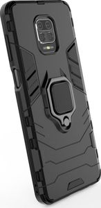 Hurtel Ring Armor pancerne hybrydowe etui pokrowiec + magnetyczny uchwyt Xiaomi Redmi Note 9 Pro / Redmi Note 9S niebieski 6
