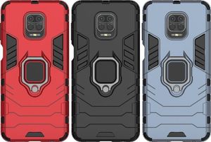 Hurtel Ring Armor pancerne hybrydowe etui pokrowiec + magnetyczny uchwyt Xiaomi Redmi Note 9 Pro / Redmi Note 9S czarny 7