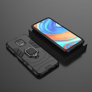 Hurtel Ring Armor pancerne hybrydowe etui pokrowiec + magnetyczny uchwyt Xiaomi Redmi Note 9 Pro / Redmi Note 9S czarny 10