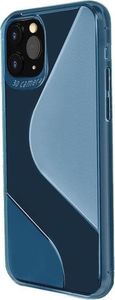 Hurtel S-Case elastyczne etui pokrowiec iPhone 12 Pro / iPhone 12 niebieski 1