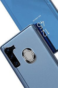 Hurtel Clear View Case futerał etui z klapką Samsung Galaxy A11 / M11 niebieski 4