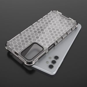 Hurtel Honeycomb etui pancerny pokrowiec z żelową ramką Samsung Galaxy A32 5G niebieski 11