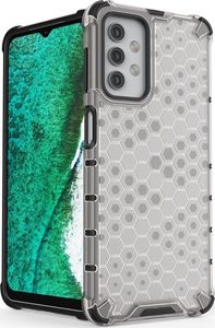 Hurtel Honeycomb etui pancerny pokrowiec z żelową ramką Samsung Galaxy A32 5G niebieski 5