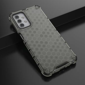 Hurtel Honeycomb etui pancerny pokrowiec z żelową ramką Samsung Galaxy A32 5G czarny 4