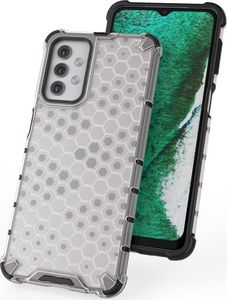Hurtel Honeycomb etui pancerny pokrowiec z żelową ramką Samsung Galaxy A32 5G czarny 9