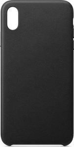 Hurtel ECO Leather skórzane etui pokrowiec ze skóry ekologicznej iPhone 12 Pro Max czarny 1