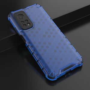 Hurtel Honeycomb etui pancerny pokrowiec z żelową ramką Xiaomi Mi 10 Pro / Xiaomi Mi 10 niebieski 14