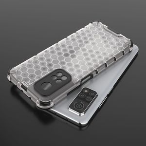 Hurtel Honeycomb etui pancerny pokrowiec z żelową ramką Xiaomi Mi 10 Pro / Xiaomi Mi 10 niebieski 8