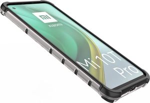Hurtel Honeycomb etui pancerny pokrowiec z żelową ramką Xiaomi Mi 10 Pro / Xiaomi Mi 10 niebieski 10