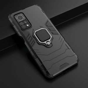 Hurtel Ring Armor pancerne hybrydowe etui pokrowiec + magnetyczny uchwyt Xiaomi Mi 10 Pro / Xiaomi Mi 10 niebieski 9