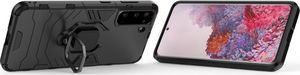 Hurtel Ring Armor pancerne hybrydowe etui pokrowiec + magnetyczny uchwyt Samsung Galaxy S21 5G czarny 7