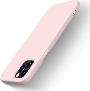 Hurtel Silicone Case elastyczne silikonowe etui pokrowiec iPhone 12 mini różowy 2