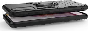Hurtel Ring Armor pancerne hybrydowe etui pokrowiec + magnetyczny uchwyt Samsung Galaxy S20 FE 5G czarny 4