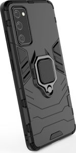 Hurtel Ring Armor pancerne hybrydowe etui pokrowiec + magnetyczny uchwyt Samsung Galaxy S20 FE 5G czarny 5