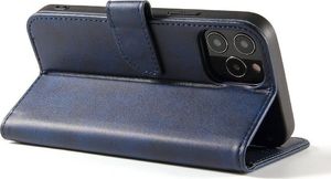 Hurtel Magnet Case elegancki futerał etui pokrowiec z klapką i funkcją podstawki Samsung Galaxy S20 niebieski 4