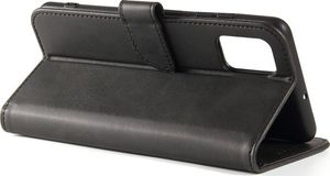 Hurtel Magnet Case elegancki futerał etui pokrowiec z klapką i funkcją podstawki Samsung Galaxy A51 czarny 4