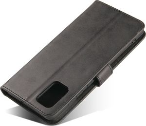 Hurtel Magnet Case elegancki futerał etui pokrowiec z klapką i funkcją podstawki Samsung Galaxy A71 czarny 7