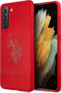 US POLO US Polo USHCS21MSLHRTRE S21+ G996 czerwony/red Silicone On Tone 1