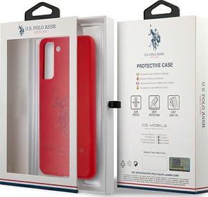 U.S. Polo US Polo USHCS21MSLHRTRE S21+ G996 czerwony/red Silicone On Tone 8